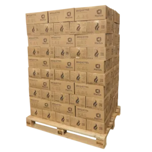 Palete de Briquetes Martos – 110 Caixas (9 kg cada)
